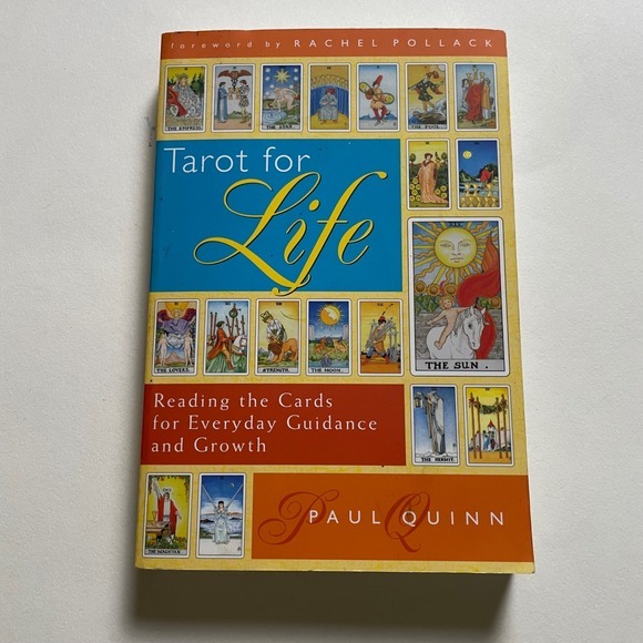 Tarot for Life Book Reading the Cards for‎ Guidance and Growth Paul Quinn - Picture 1 of 2